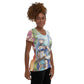 Elf Princess Kawieshan Warriors All-Over Print Women's Athletic T-shirt