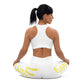 Kawieshan Warriors White and Yellow Yoga Leggings