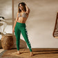 Kawieshan Warriors Green and Grey Yoga Leggings