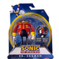 Rare Misprint Jakks Sonic the Hedgehog 4" Bendable Figure Wave 2 Dr. Eggman "Super Sonic"