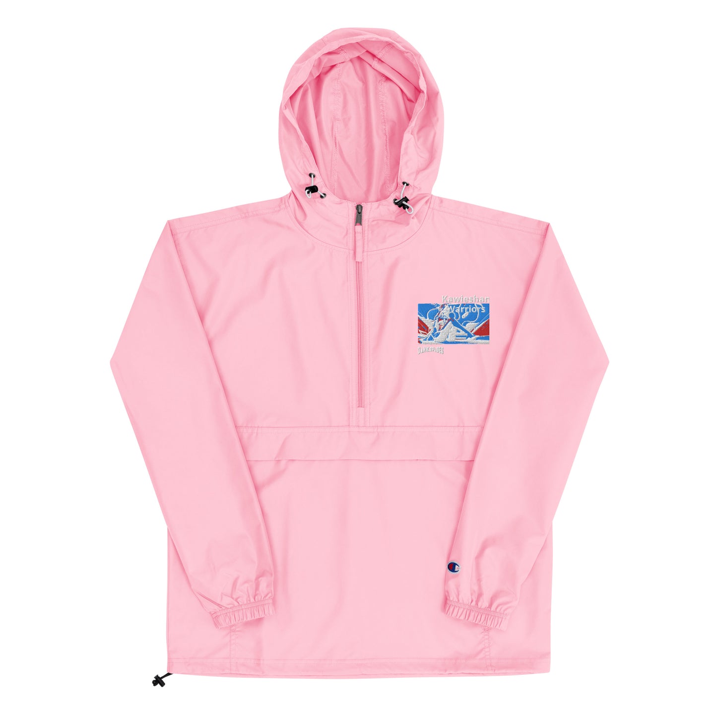 Dank Spades / Kawieshan Warriors Embroidered Champion Packable Kawieshan Angel Jacket