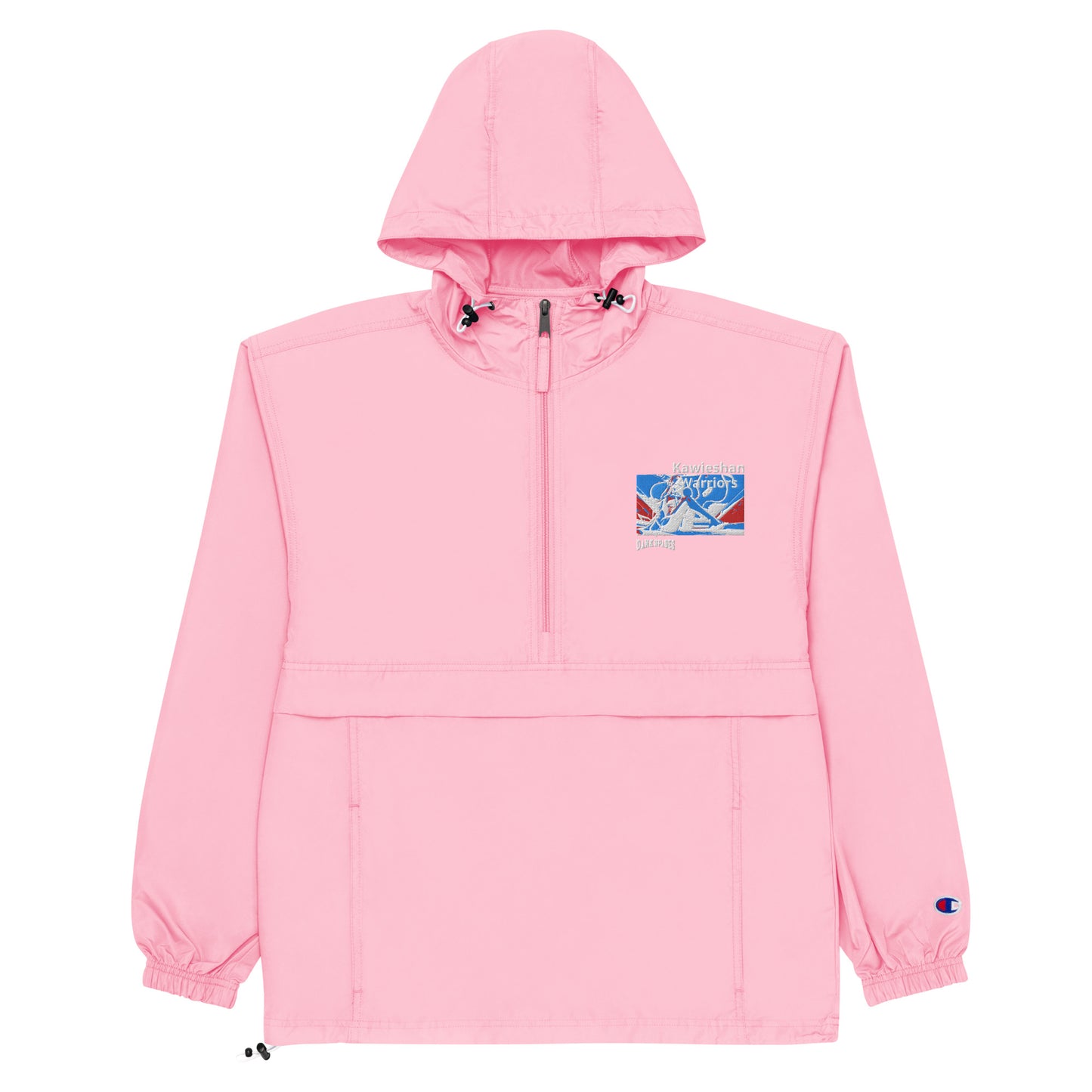 Dank Spades / Kawieshan Warriors Embroidered Champion Packable Kawieshan Angel Jacket