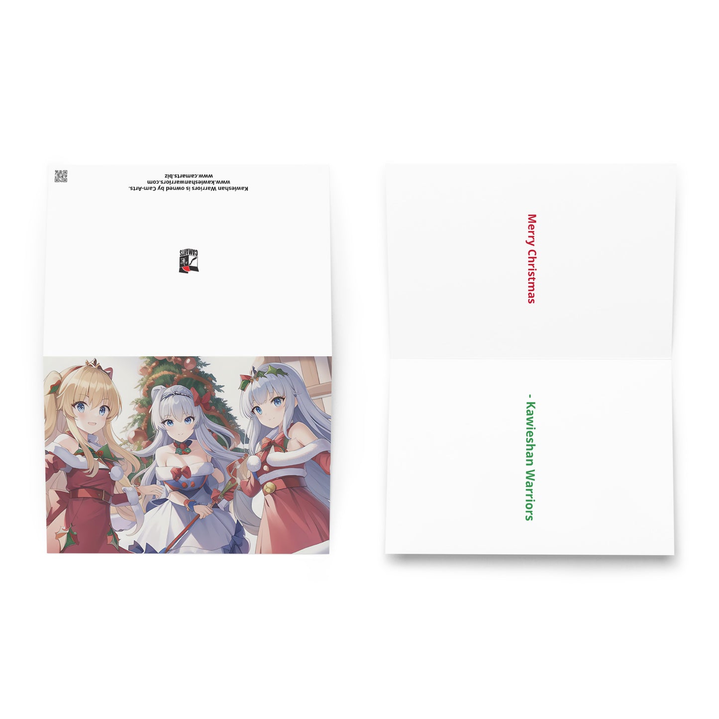 Kawieshan Warriors Holiday Christmas Greeting Card