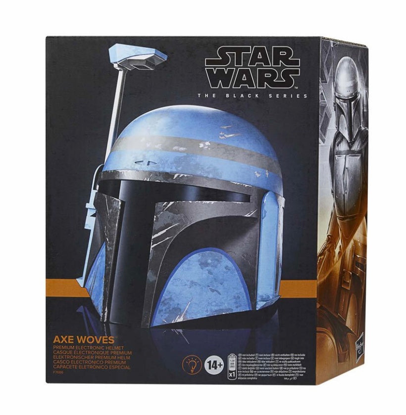 (Pre-Order) Hasbro Star Wars The Black Series Axe Woves Premium Electronic Helmet Prop Replica