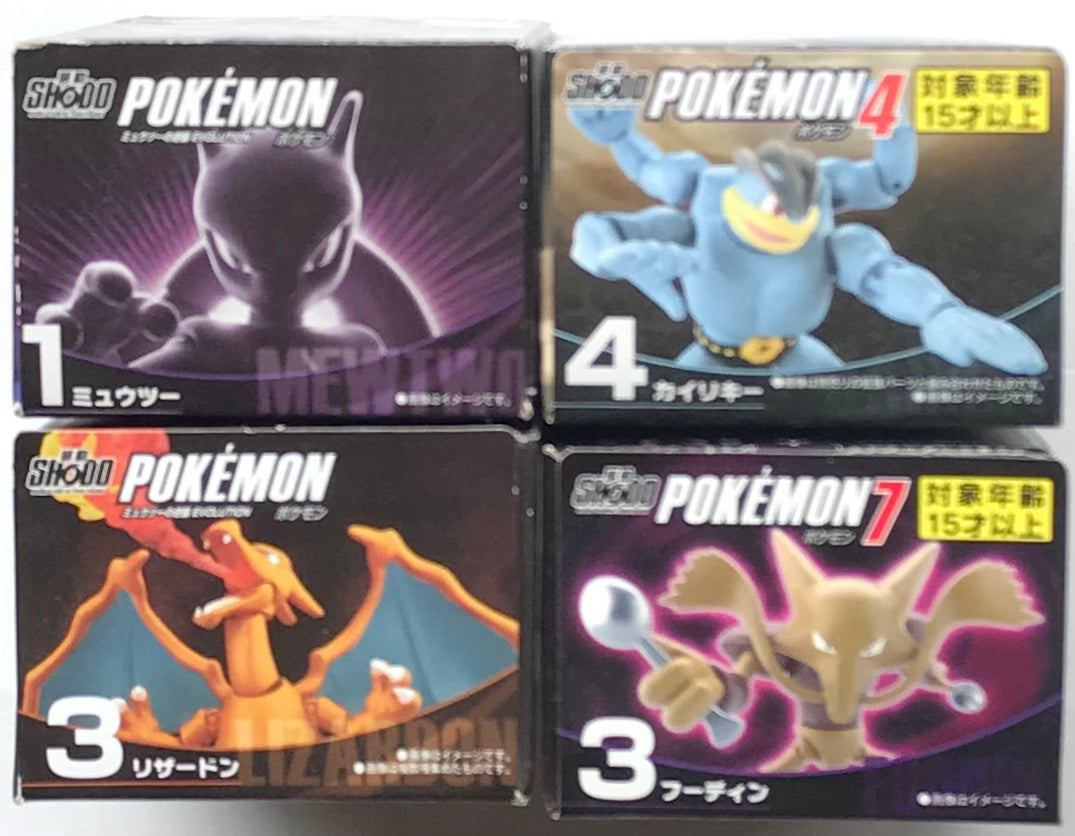 Pokémon Shodo Bandai 3" Inch Figure Set Kanto Region BUNDLE/LOT