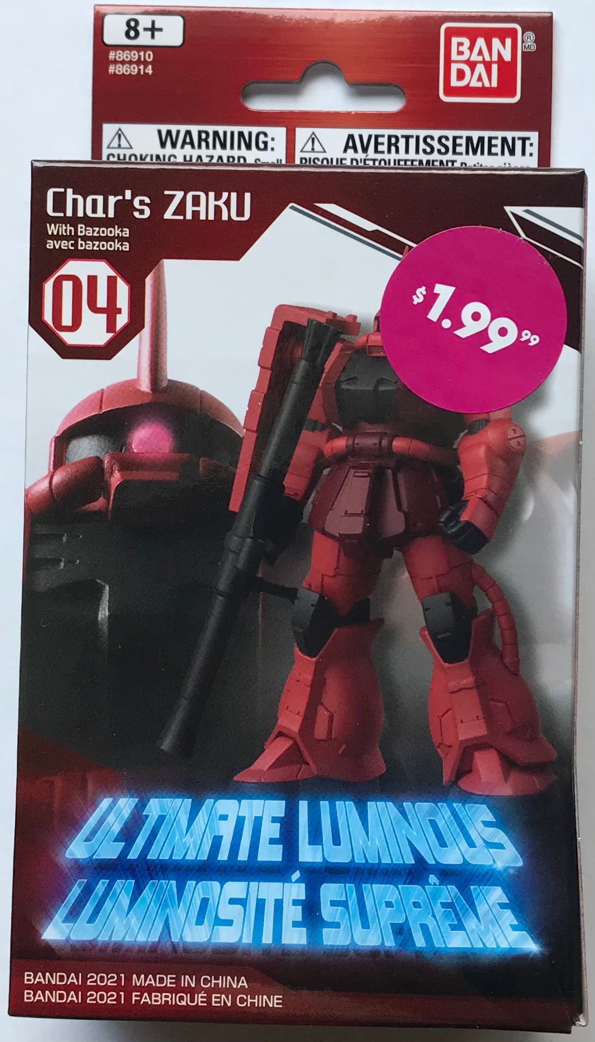 Gundam Ultimate Luminous Char’s Zaku