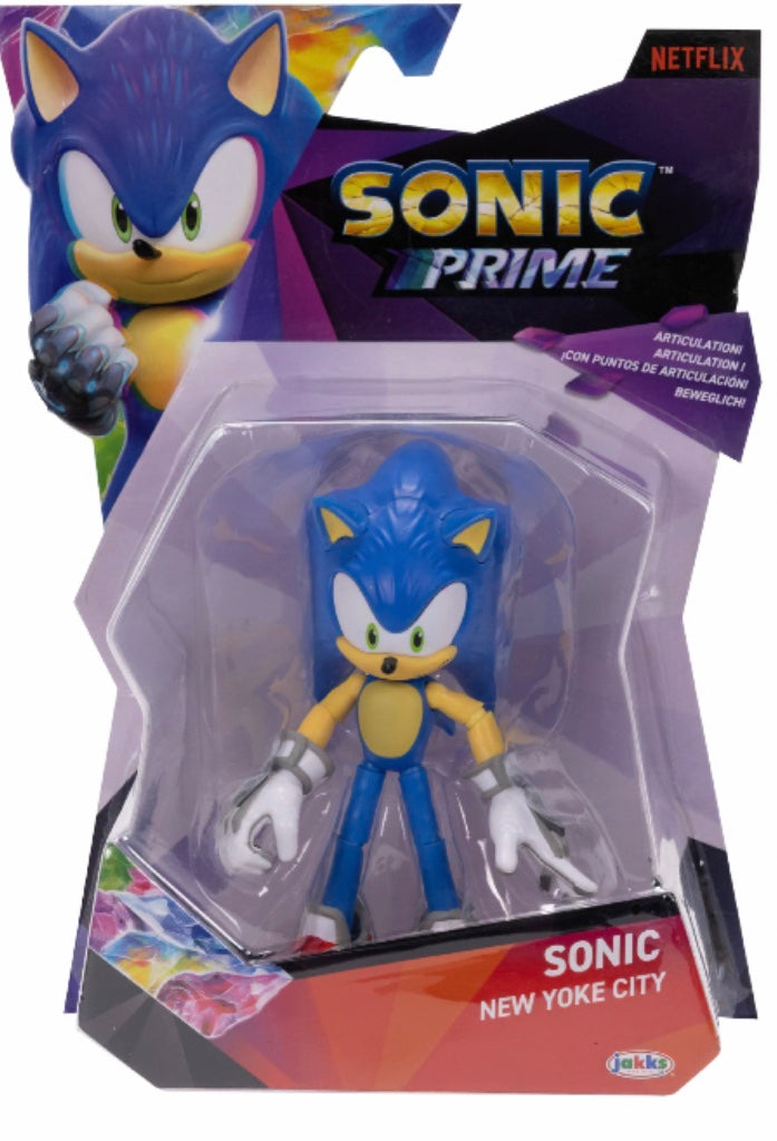 (Provisional Pre-Order) Jakks Netflix Sonic Prime 5" In Figure Thorn Rose Sonic New Yoke City BUNDLE/LOT