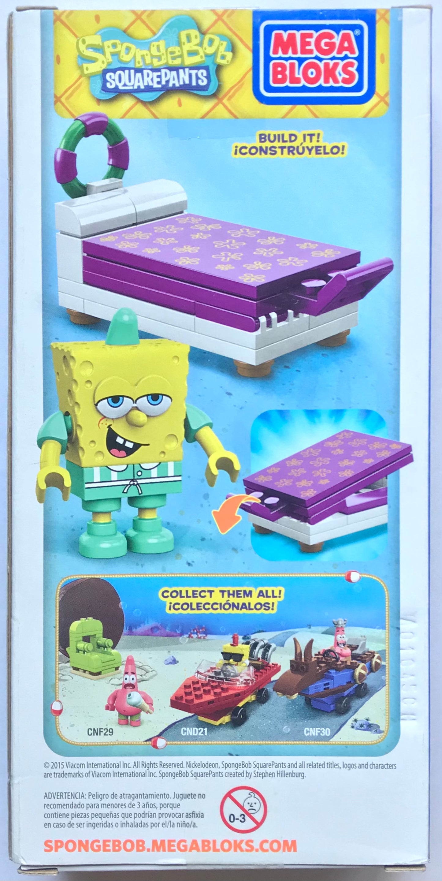 Mega Bloks SpongeBob SquarePants Wacky Pack Mini-Set