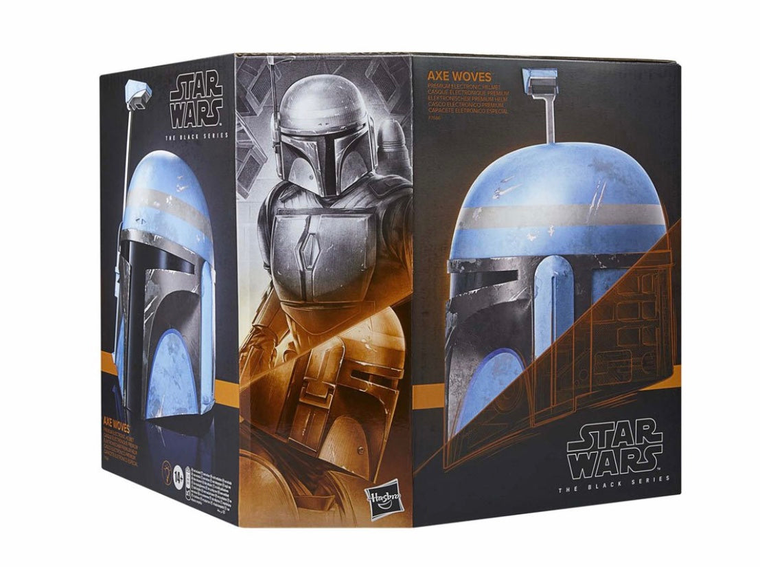 (Pre-Order) Hasbro Star Wars The Black Series Axe Woves Premium Electronic Helmet Prop Replica