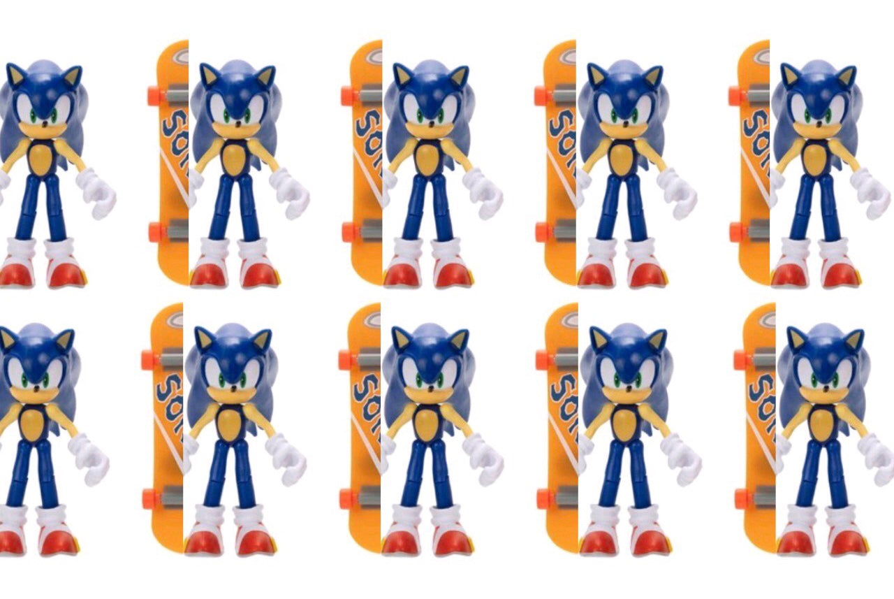 (Pre-Order) Jakks Sonic 4" Inch Articulated Sonic Figures Wave 13 Sonic x10 BUNDLE/LOT