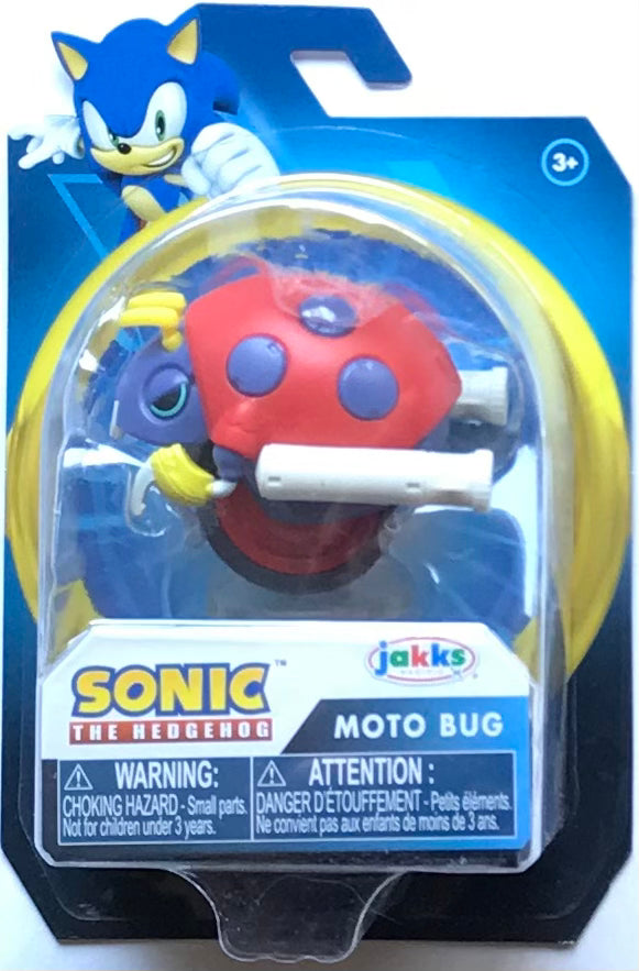 Jakks Sonic 2.5" Inch Articulated Figure Wave Moto Bug