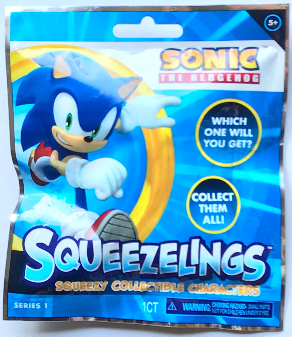 Squeezelings Sonic the Hedgehog Blind Bag Series 1 Random Figure