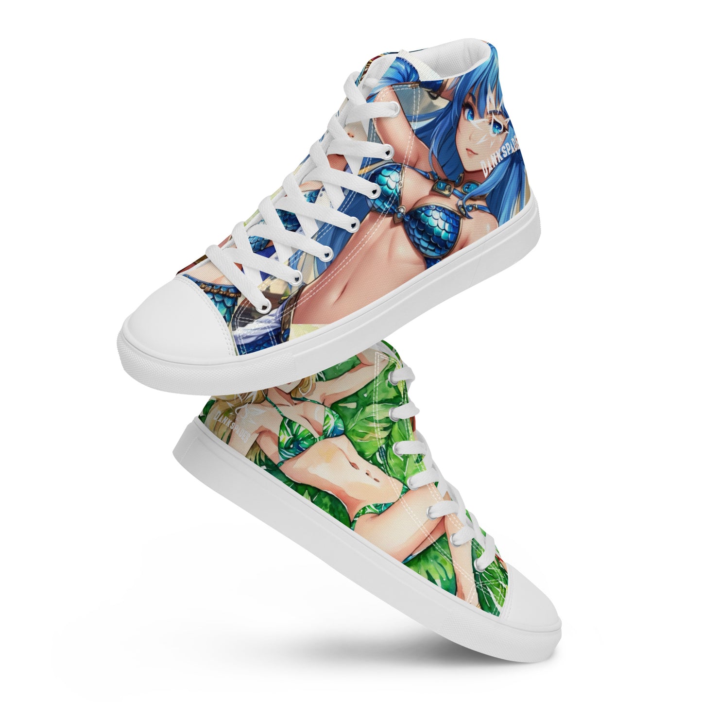 Dank Spades / Kawieshan Warriors Azula / Lina High Top Canvas Shoes