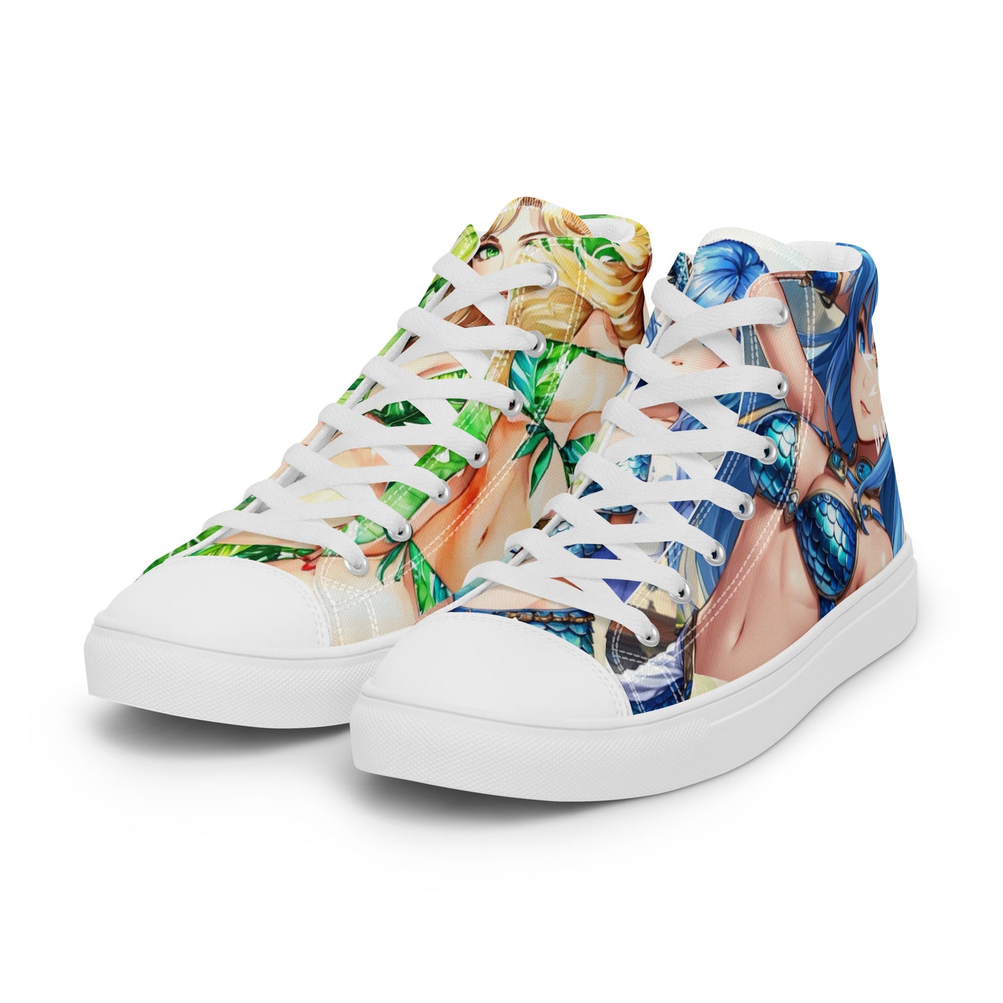 Dank Spades / Kawieshan Warriors Azula / Lina High Top Canvas Shoes