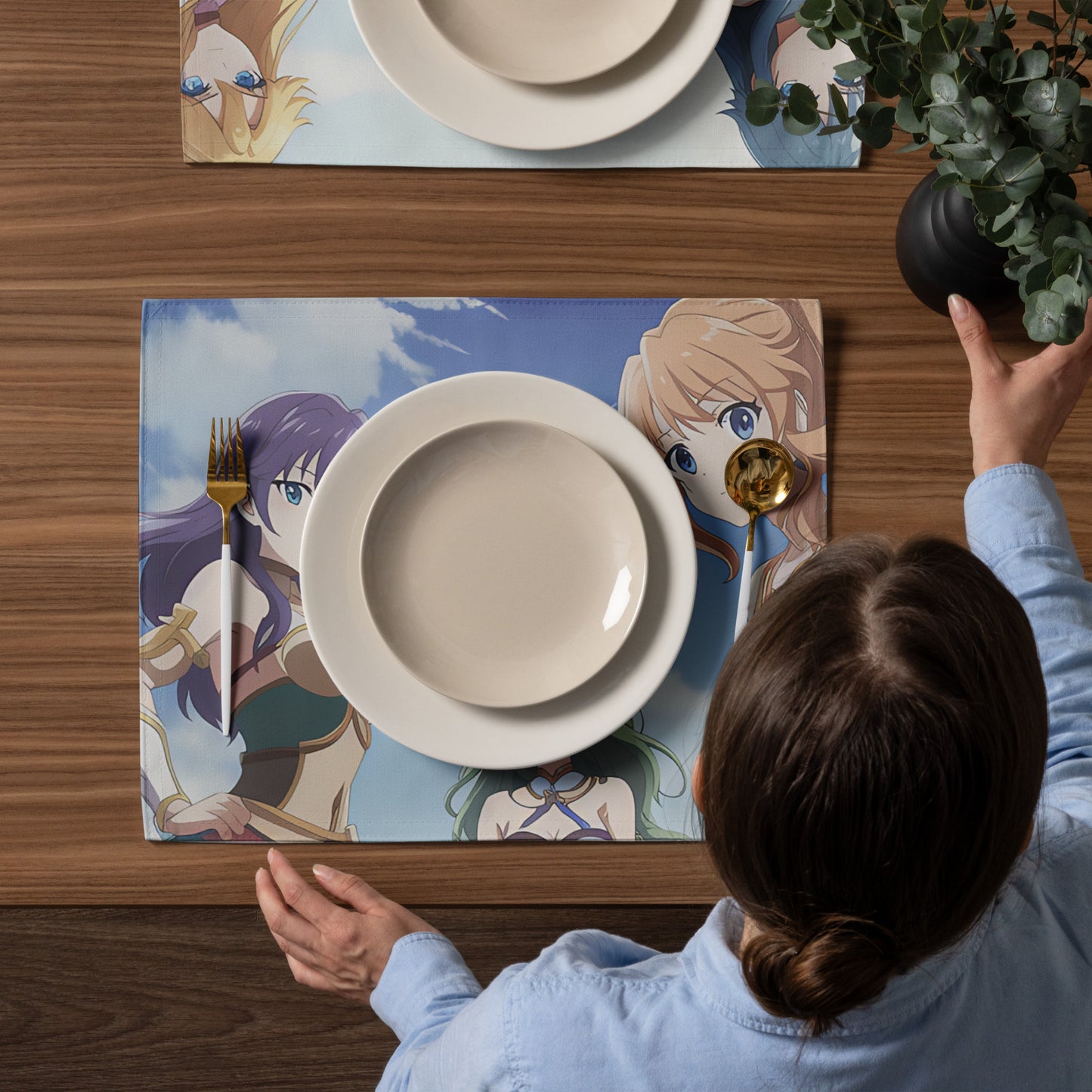 Kawieshan Warriors Thanksgiving Placemat Set