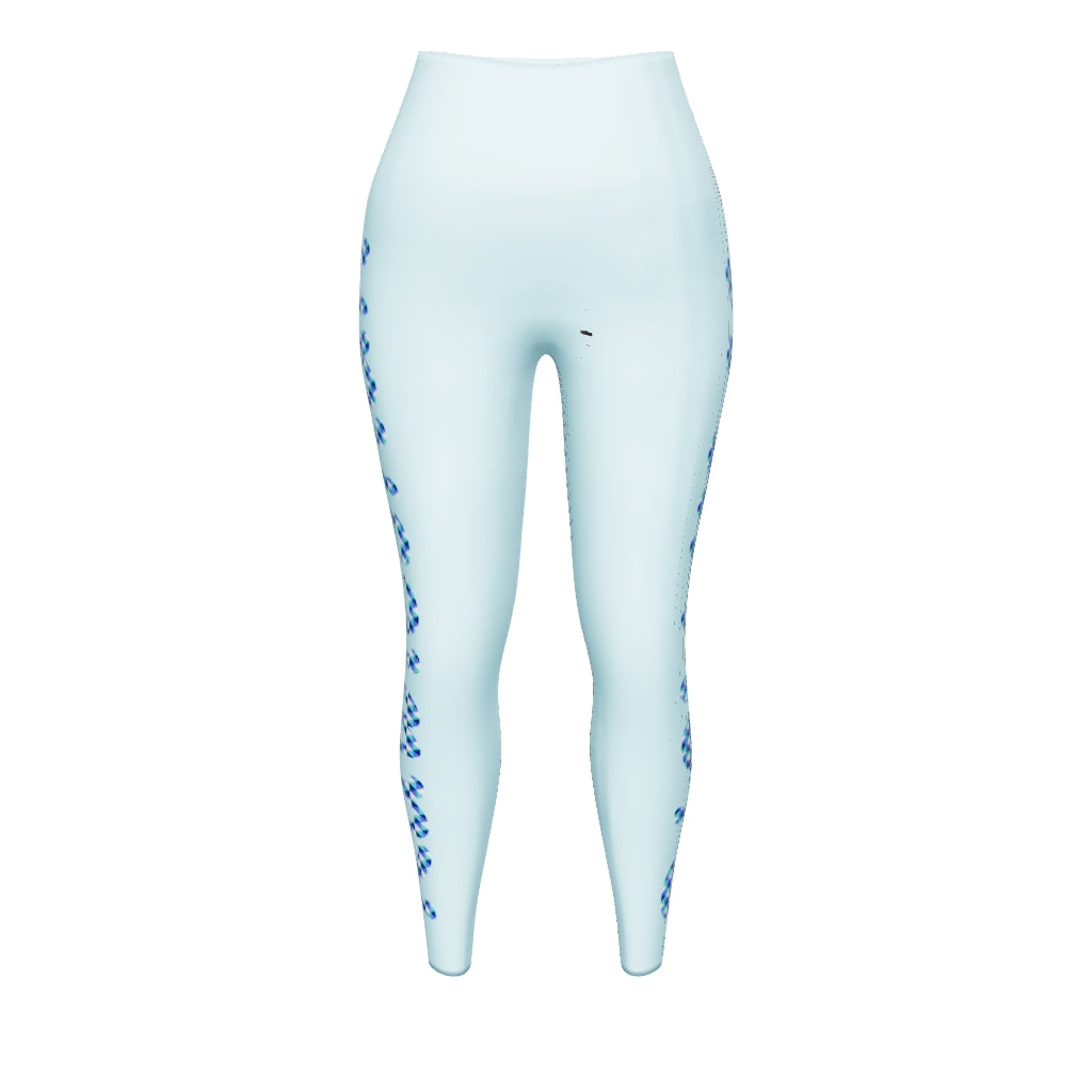 Kawieshan Warriors Blue Mirage Yoga Leggings