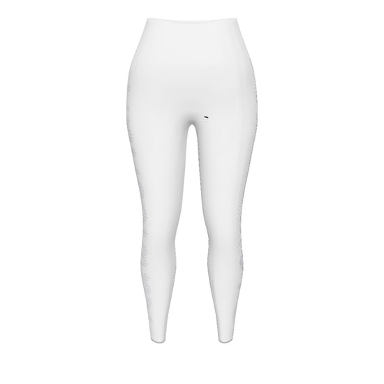 Kawieshan Warriors Grey and Polka Dot Mirage Yoga Leggings