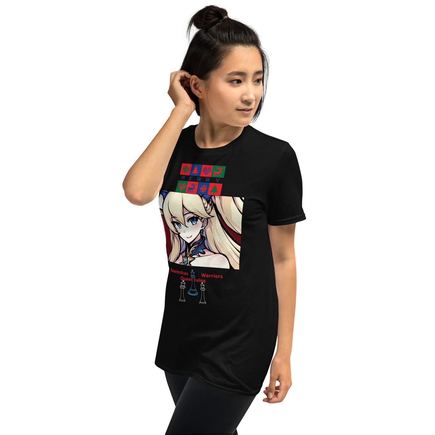 Kawieshan Warriors Queen Kalina Short-Sleeve Christmas T-Shirt