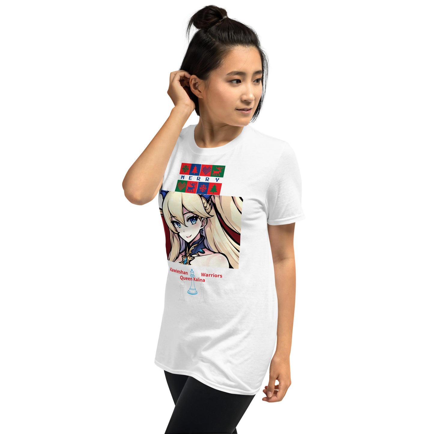 Kawieshan Warriors Queen Kalina Short-Sleeve Christmas T-Shirt