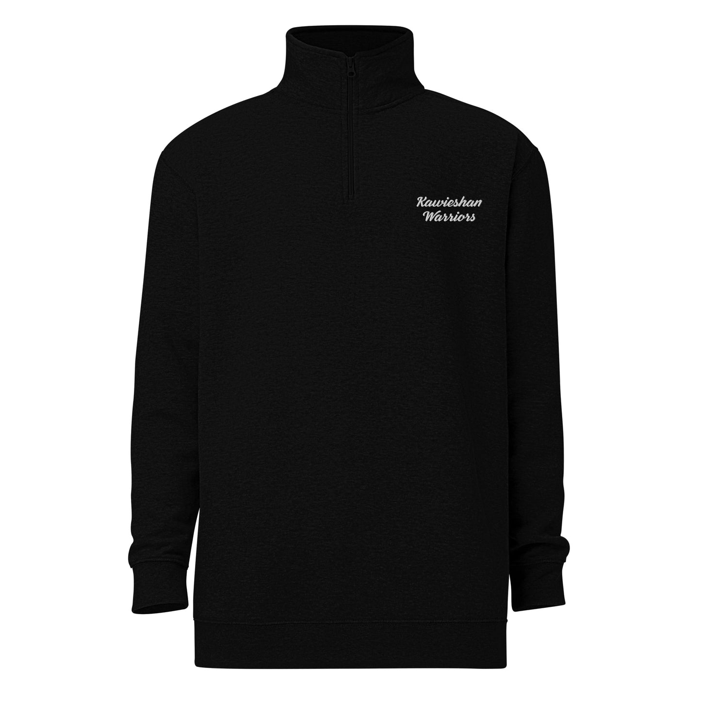 Kawieshan Warriors Black and White Fleece Pullover