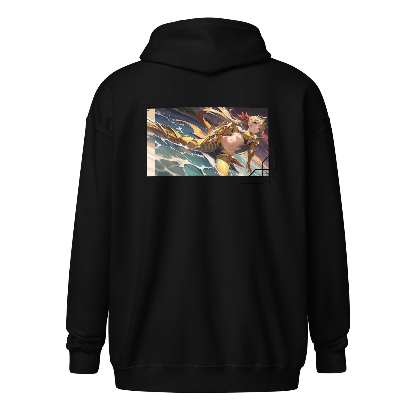 Kawieshan Warriors 'December Tides' Heavy Blend Zip Hoodie