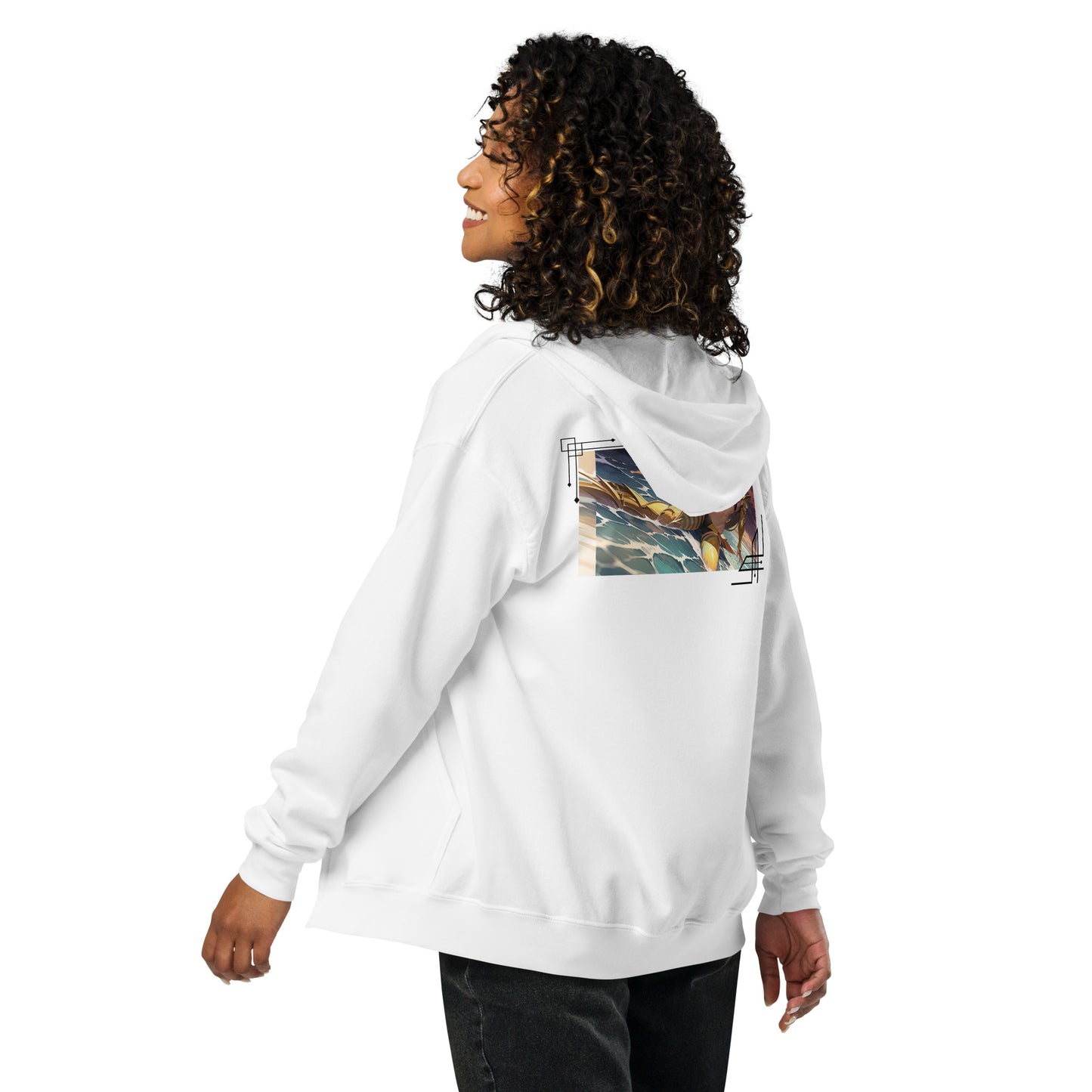 Kawieshan Warriors 'December Tides' Heavy Blend Zip Hoodie