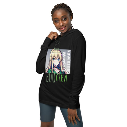 Kawieshan Warriors Lieutenant Lina Schuster 'Boo Crew' Hooded Long-sleeve Halloween Tee