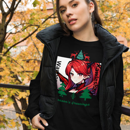 Kawieshan Warriors Princess Ava Ainsworth 'Season's Greetings' Long Sleeve Christmas Tee