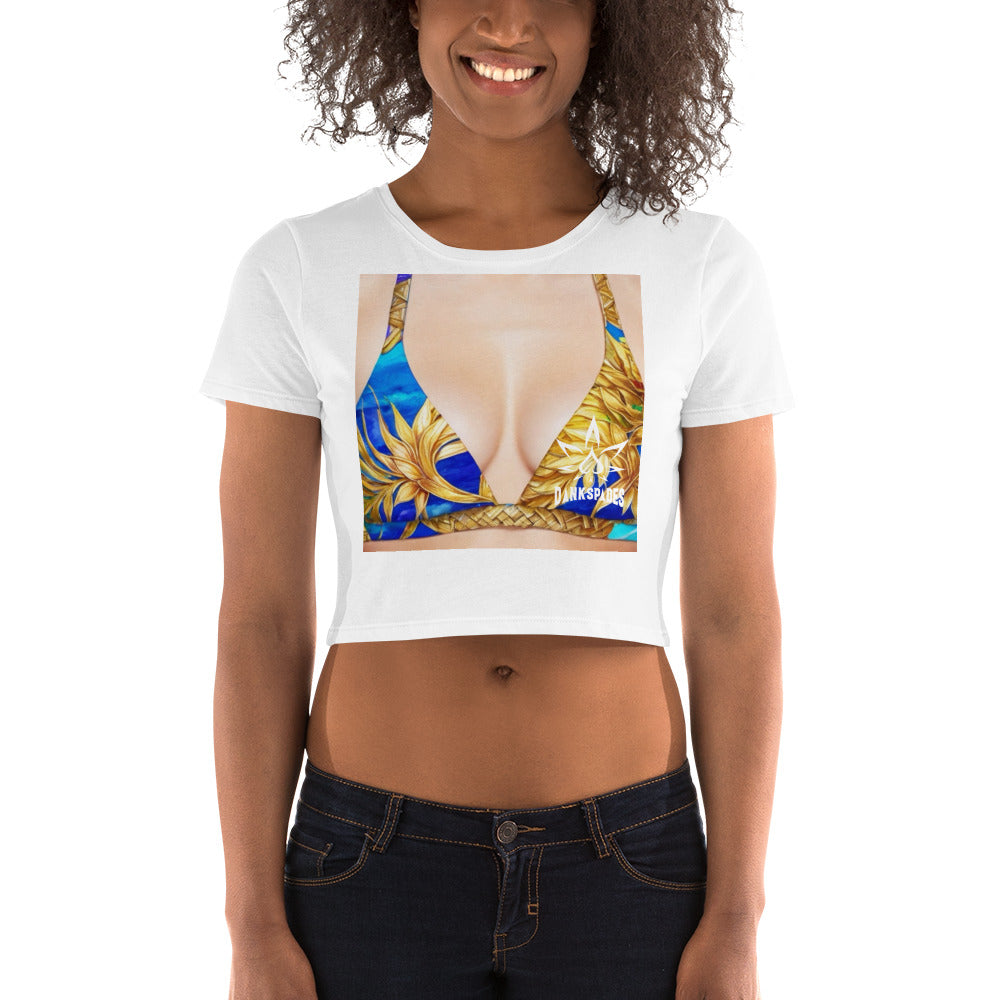 Dank Spades / Kawieshan Warriors Atlantic Legion Women’s Crop Tee Bikini Print