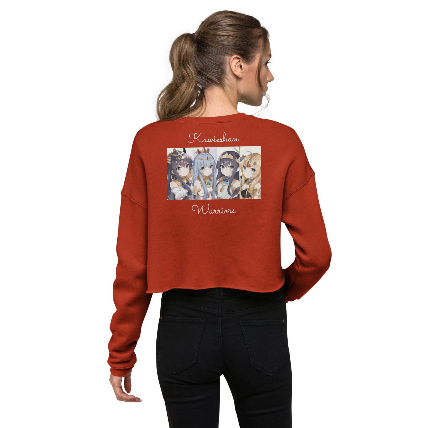 Hathor's Angels Kawieshan Warriors Crop Sweatshirt