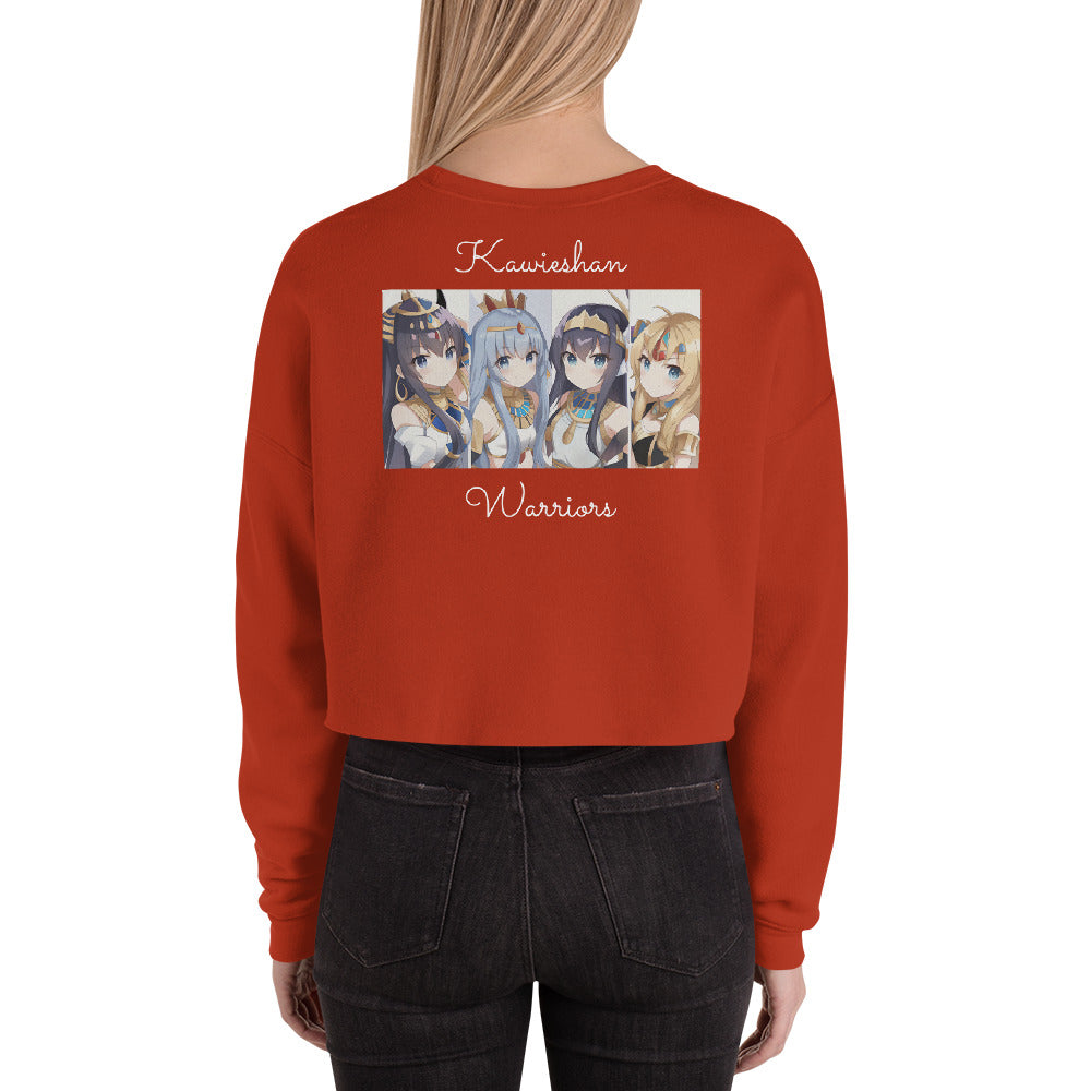 Hathor's Angels Kawieshan Warriors Crop Sweatshirt