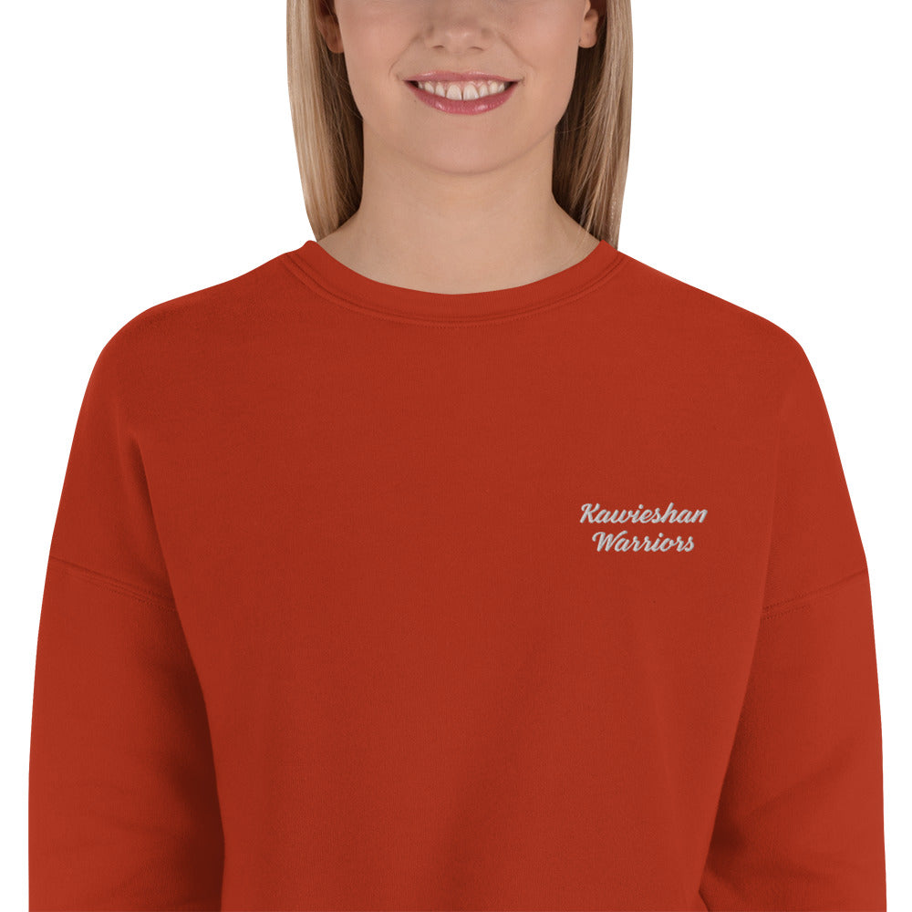 Hathor's Angels Kawieshan Warriors Crop Sweatshirt