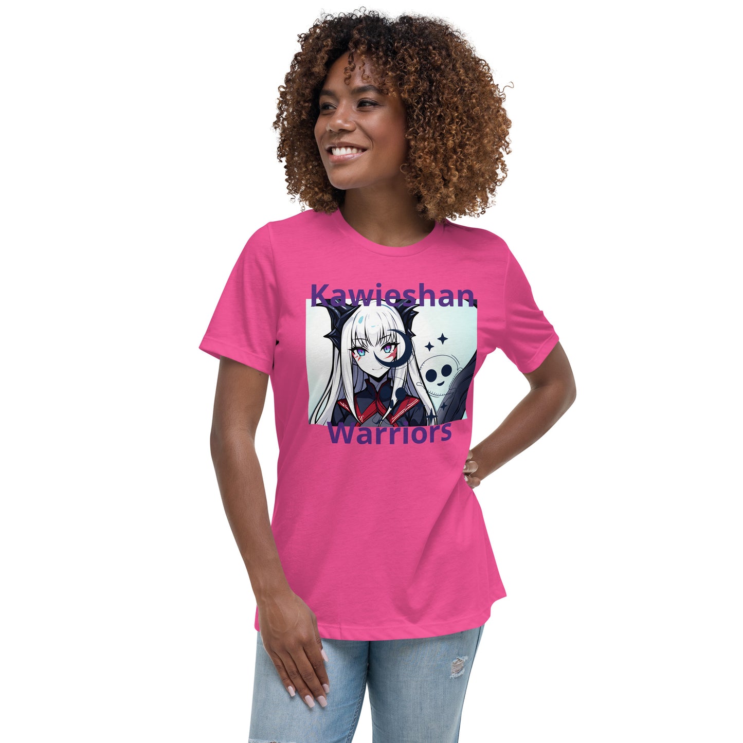 Kawieshan Warriors Lieutenant Kiera Quill Women's Relaxed Halloween T-Shirt