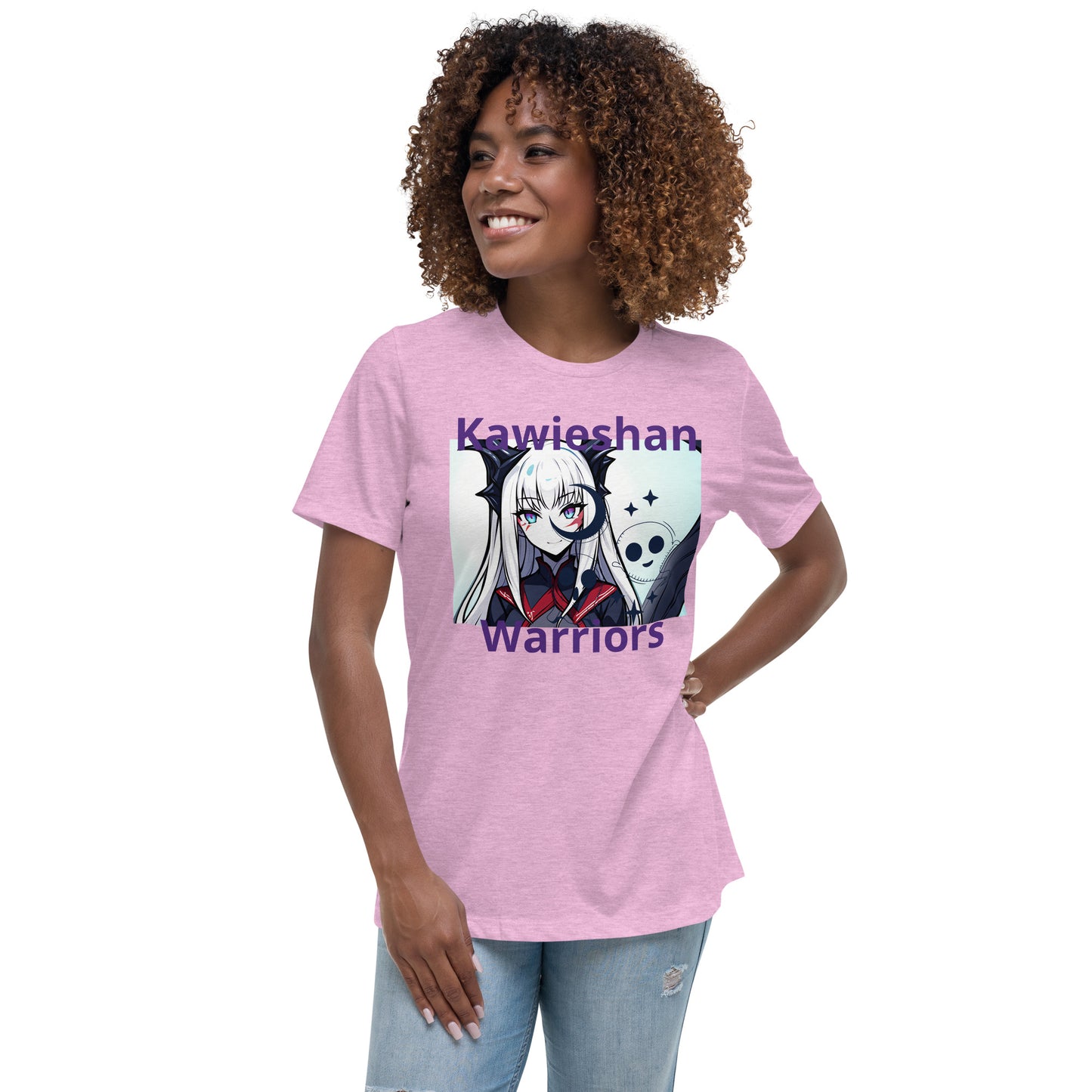 Kawieshan Warriors Lieutenant Kiera Quill Women's Relaxed Halloween T-Shirt