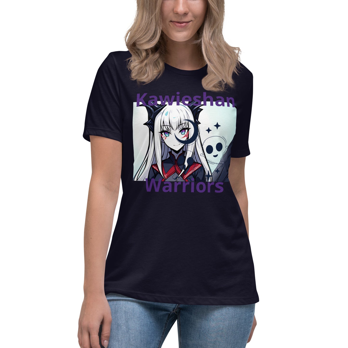 Kawieshan Warriors Lieutenant Kiera Quill Women's Relaxed Halloween T-Shirt