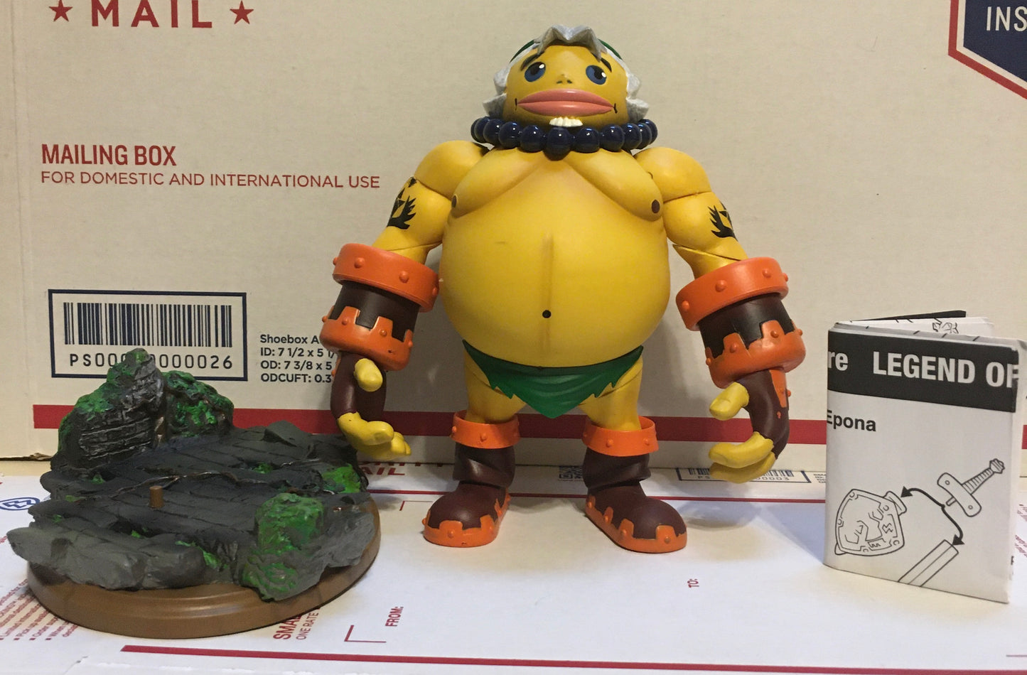 Goron Link Majora’s Mask Figure 2001 Epoch American (Used)