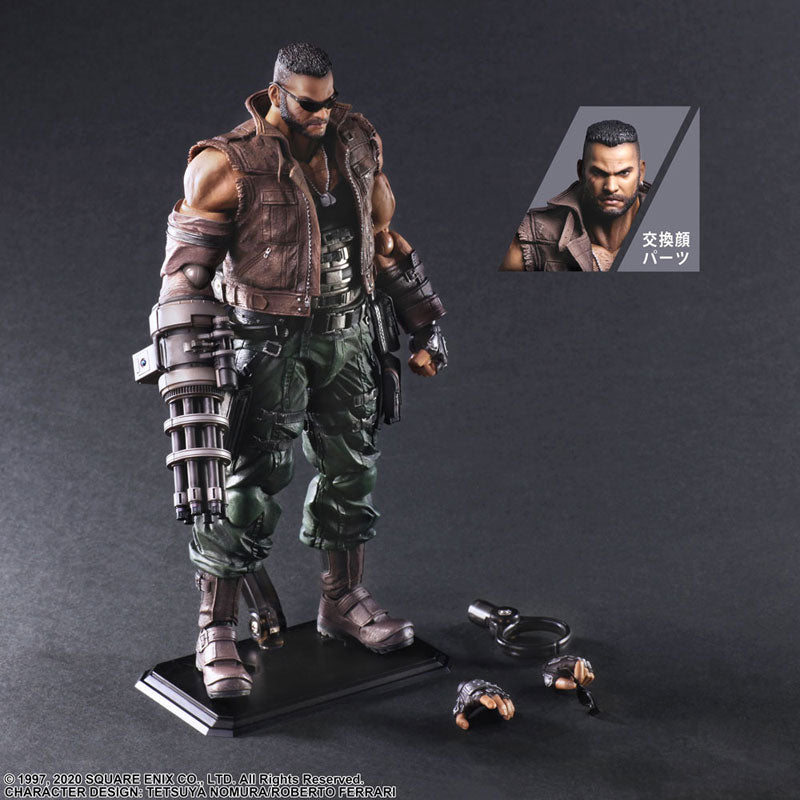 Play Arts Kai Barret Wallace Final Fantasy VII Remake Action Figure (Backorder)