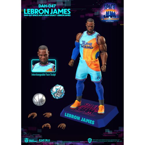 DAH-047 Space Jam: A New Legacy LeBron James Dynamic 8-Ction Action Figure (Pre-Order)