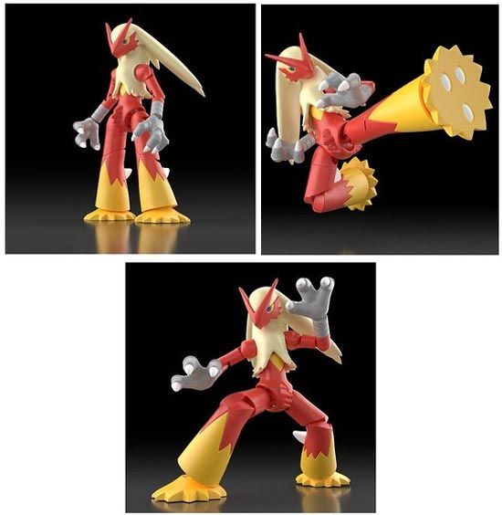 Pokémon Shodo Blaziken Volume 3 Bandai 3" Inch Figure