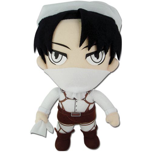 Attack on Titan Cleaning Levi 8-Inch Plush Great Eastern Entertainment (Pre-Order)