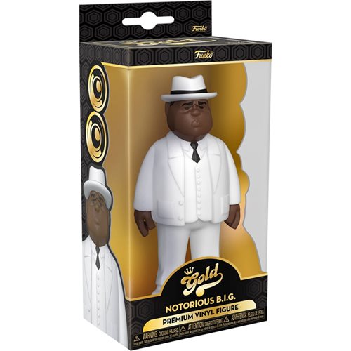 Gold The Notorious B.I.G. (Biggie Smalls) 5-Inch Vinyl Figure (Pre-Order)