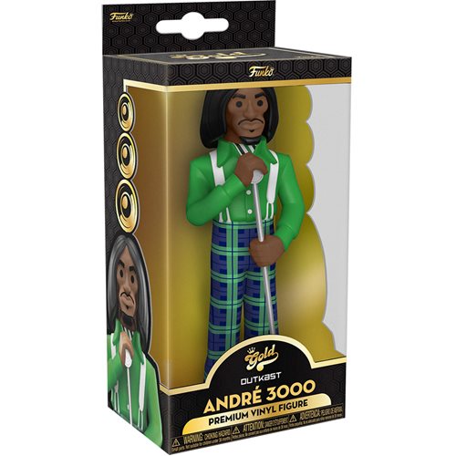 Gold Outkast André 3000 5" Inch Vinyl Figure (Pre-Order)