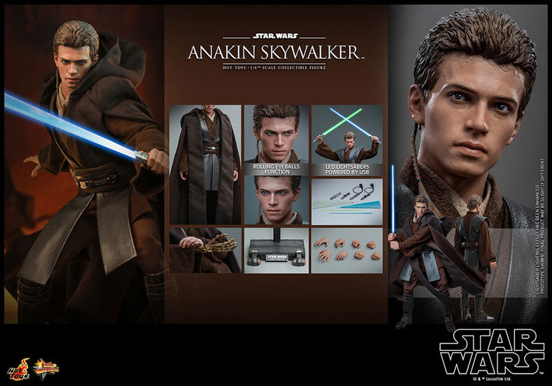 Hot Toys Star Wars Episode II Attack of the Clones Anakin Skywalker 1/6th Scale Figure (Pre-Order)