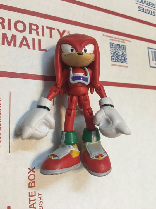 Jazwares Sonic 3" Inch Knuckles Free Riders Action Figure (Used)