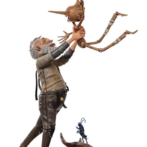 Iron Studios Pinocchio Geppetto and Pinocchio Deluxe Art 1:10 Scale Statue (Pre-Order)