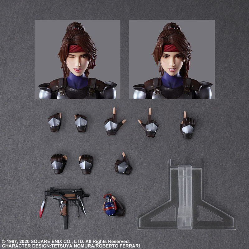 Final Fantasy VII Remake Play Arts Kai Jessie, Cloud & Bike Set BUNDLE/LOT (Pre-Order)