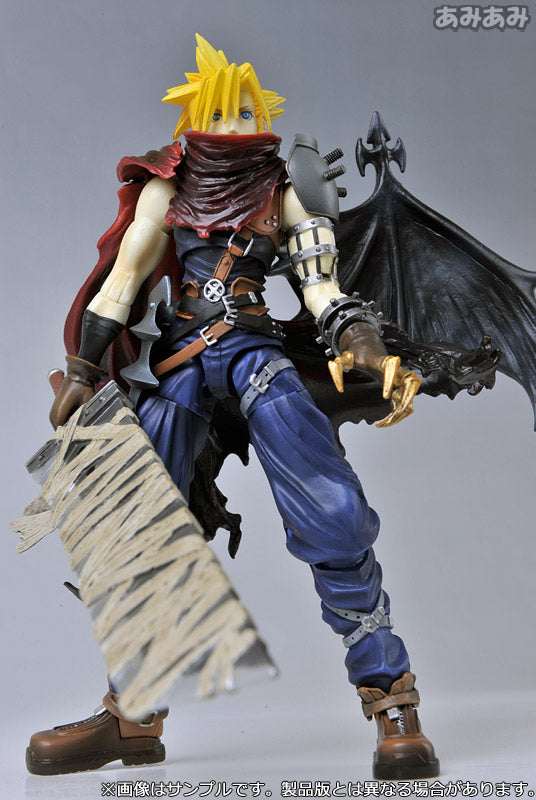 Play Arts Kingdom Hearts Cloud Strife Action Figure (Used)