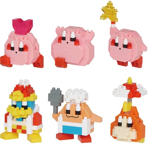 Kirby Volume 2 Nanoblock Mininano Blind-Box Constructible Figure Case of 6 (Pre-Order)