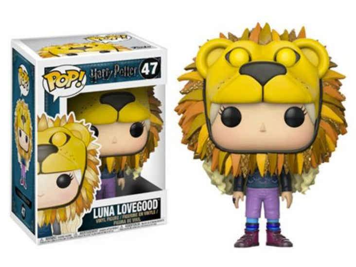 Harry Potter Luna Lovegood Lion Head Pop! Vinyl Figure #47 (Pre-Order)