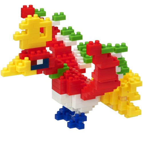 Nanoblock Pokémon Ho-Oh Constructible Toy (Pre-Order)